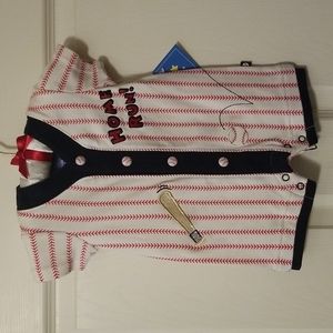 Baby Crew baseball outfit NWT